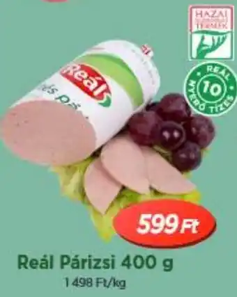 Real Reál Párizsi ajánlat