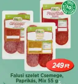 Real Falusi szelet Csemege, Paprikás, Mix ajánlat
