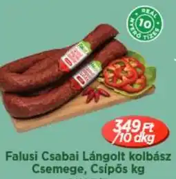 Real Falusi Csabai Lángolt kolbász Csemege, Csípős ajánlat