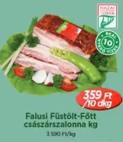 Real Falusi Füstölt-Fött császárszalonna ajánlat