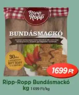 Real Ripp-Ropp Bundásmackó ajánlat