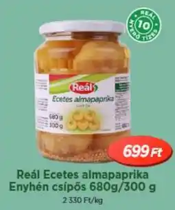 Real Reál Ecetes almapaprika Enyhén csípős ajánlat