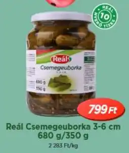 Real Reál Csemegeuborka ajánlat