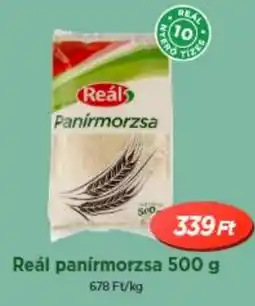 Real Reál panírmorzsa ajánlat