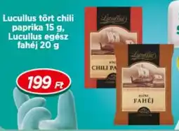 Real Lucullus tört chili paprika, Lucullus egész fahéj ajánlat