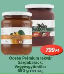 Real Óceán Prémium lekvár Sárgabarack, Vegyesgyümölcs ajánlat