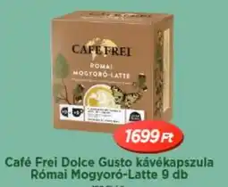 Real Café Frei Dolce Gusto kávékapszula Római Mogyoró-Latte ajánlat