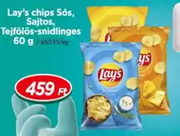 Real Lay's chips Sós, Sajtos, Tejfölös-snidlinges ajánlat