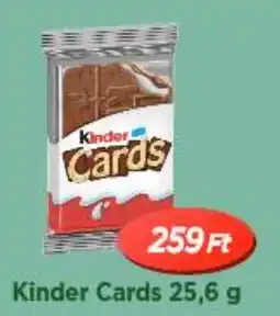 Real Kinder Cards ajánlat