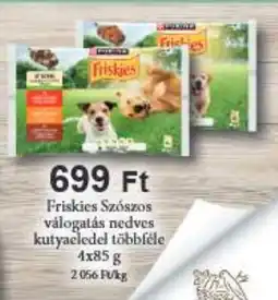 Real Friskies Szószos válogatás nedves kutyaeledel ajánlat
