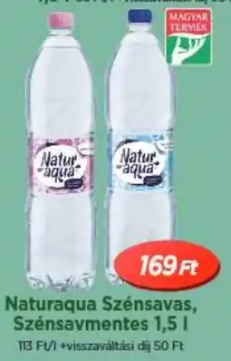 Real Naturaqua Szénsavas, Szénsavmentes ajánlat