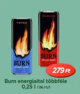 Real Burn energiaital ajánlat