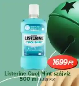 Real Listerine Cool Mint szájvíz ajánlat