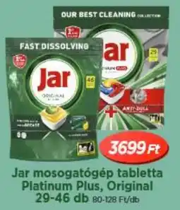 Real Jar mosogatógép tabletta Platinum Plus, Original ajánlat