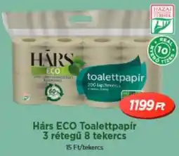 Real Hárs ECO Toalettpapir ajánlat