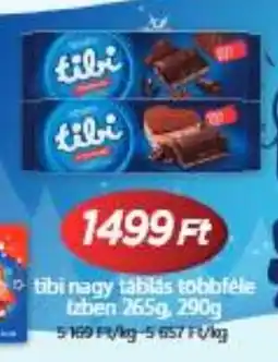 Real Tibi nagy táblás ajánlat