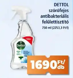Goods Market DETTOL szórófejes antibakteriális felülettisztító ajánlat