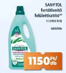 Goods Market SANYTOL fertőtlenítő felülettisztító ajánlat