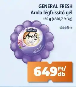 Goods Market GENERAL FRESH Arola légfrissítő gél ajánlat
