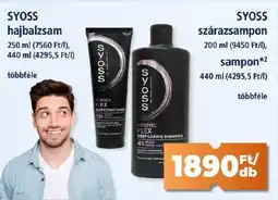 Goods Market SYOSS hajbalzsam / szárazsampon / sampon ajánlat
