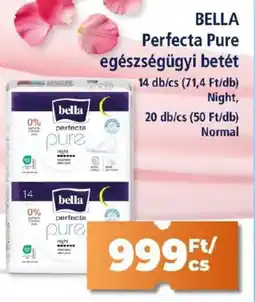 Goods Market BELLA Perfecta Pure egészségügyi betét ajánlat