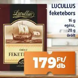 Goods Market LUCULLUS feketebors ajánlat