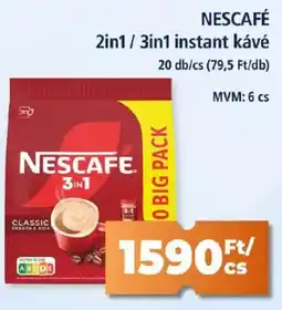 Goods Market NESCAFÉ 2in1 / 3in1 instant kávé ajánlat