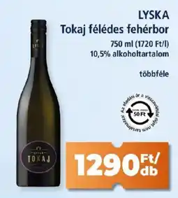 Goods Market LYSKA Tokaj félédes fehérbor ajánlat