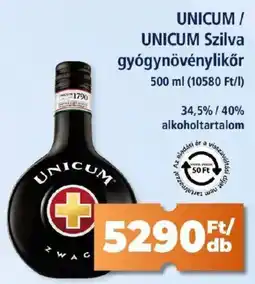 Goods Market UNICUM / UNICUM Szilva gyógynövénylikőr ajánlat