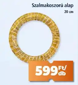 Goods Market Szalmakoszorú alap ajánlat