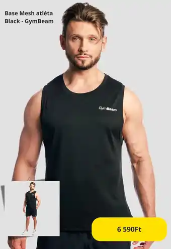 GymBeam Base Mesh atléta Black - GymBeam ajánlat