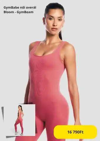 GymBeam GymBabe női overál Bloom - GymBeam ajánlat