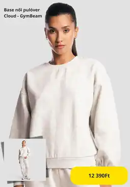 GymBeam Base női pulóver Cloud - GymBeam ajánlat