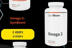 GymBeam Omega-3 - GymBeam ajánlat