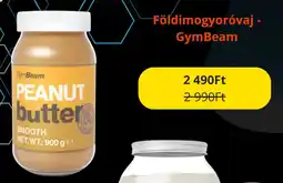 GymBeam Földimogyoróvaj - GymBeam ajánlat