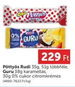 PRIVÁT Pöttyös Rudi, Guru ajánlat
