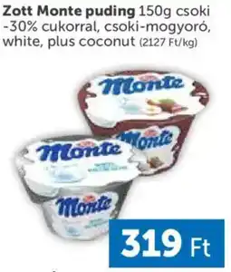 PRIVÁT Zott Monte puding ajánlat