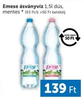 PRIVÁT Emese ásványvíz ajánlat