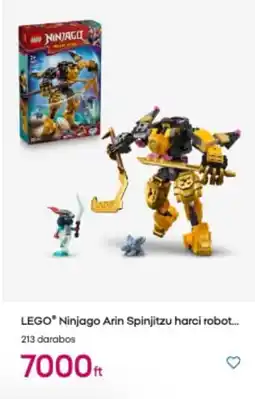 Pepco LEGO Ninjago Arin Spinjitzu harci robot ajánlat