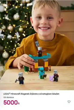 Pepco LEGO Minecraft Illagerek őrjárata a sivatagban készlet ajánlat