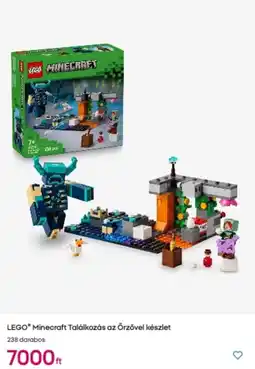 Pepco LEGO Minecraft Találkozás az őrzővel készlet ajánlat