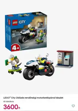 Pepco LEGO City üldözés rendőrségi motorkerékpárral készlet ajánlat