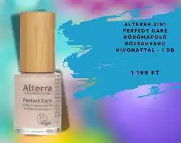 Rossmann Alterra 3in1 Perfect Care körömápoló rózsakvarc kivonattal ajánlat