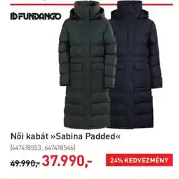 Intersport IDFUNDANGO Női kabát Sabina Padded ajánlat