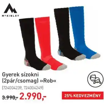 Intersport MCKINLEY Gyerek sízokni Rob ajánlat