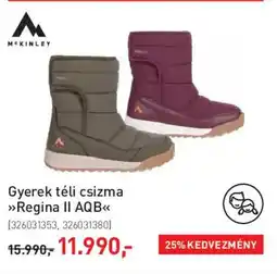 Intersport MCKINLEY Gyerek téli csizma Regina II AQBś ajánlat