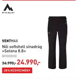 Intersport MCKINLEY Női softshell sínadrág Selena 8.8 ajánlat