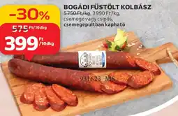 Auchan Bogádi füstölt kolbász ajánlat