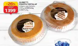 Auchan Globetti piskóta tortalap ajánlat