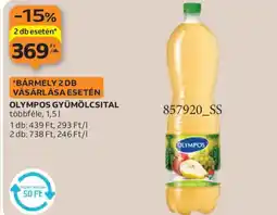Auchan Olympos gyümölcsital ajánlat